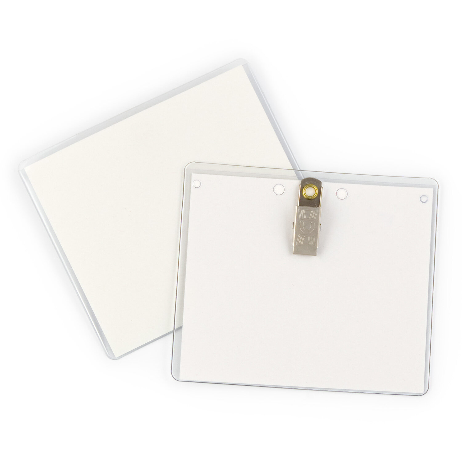 4 x More™ Preferred Vinyl Name Tag Holder, Clip, HVC44 pc/nametag™ Canada