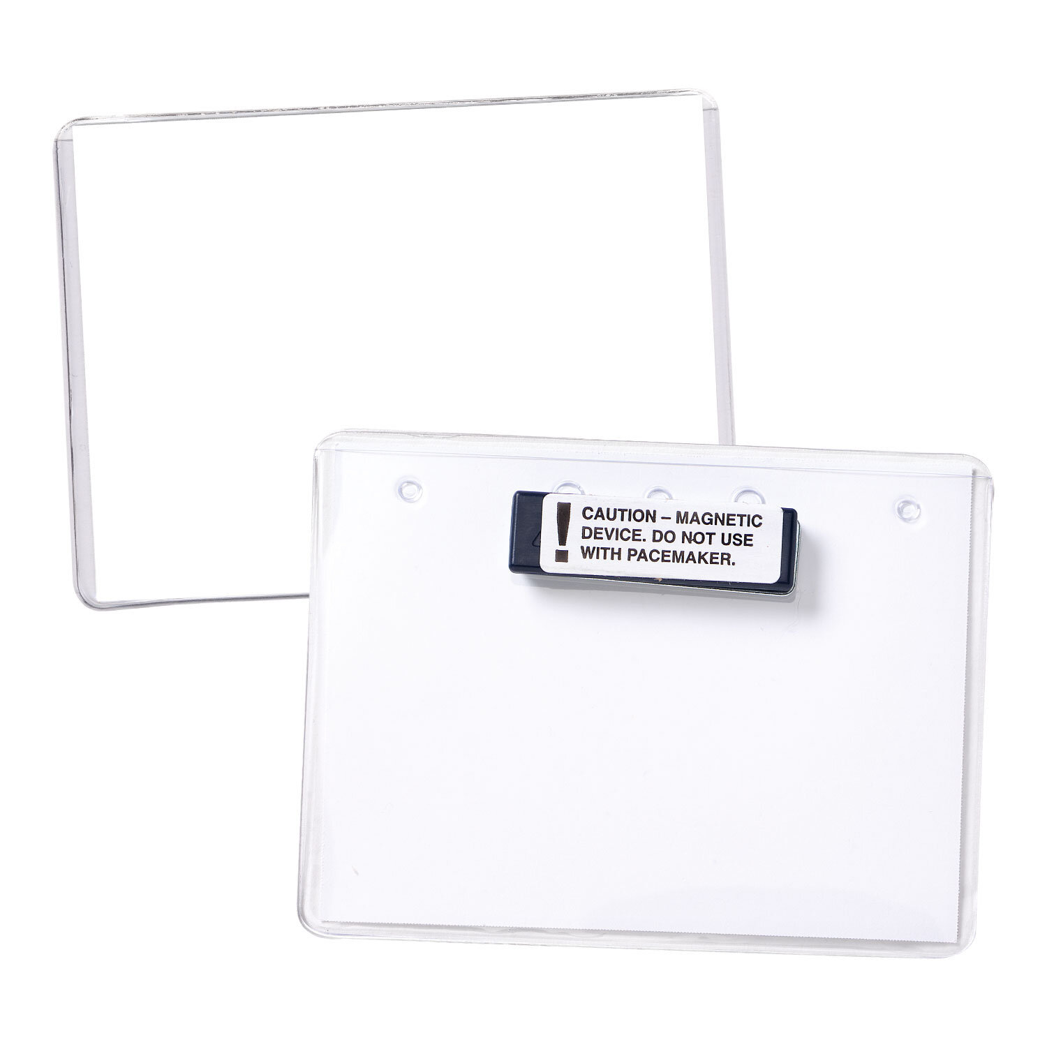 Preferred Vinyl Name Tag Holder, 4" x 3", HVMLG pc/nametag™ Canada